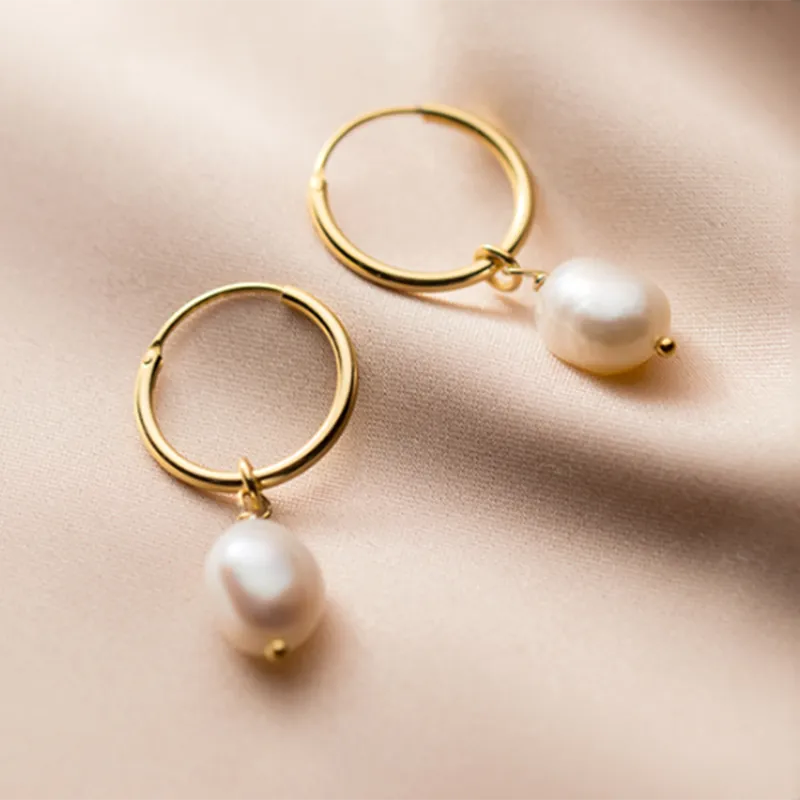 Rorto | Baroque Freshwater Pearl Earrings