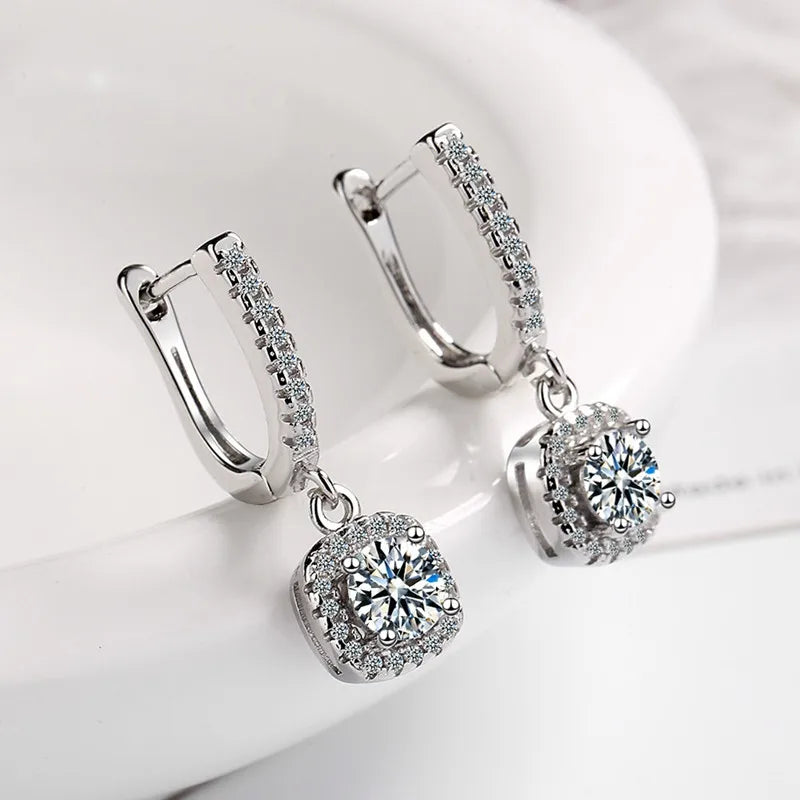 Borella | Moissanite 3ct Earrings