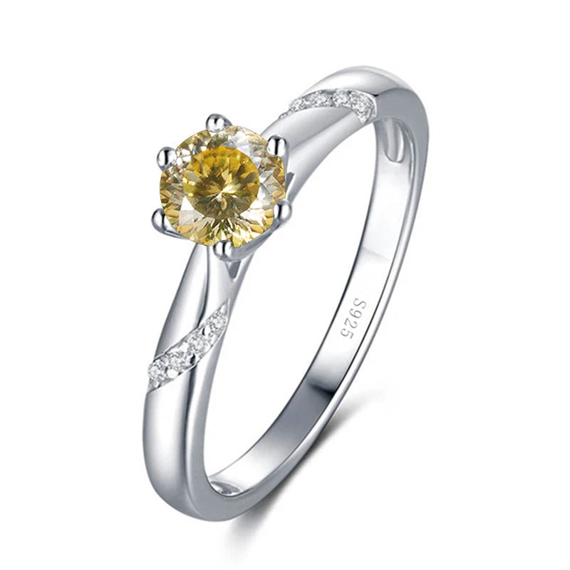 Noorya | Flower Shape Moissanite Ring