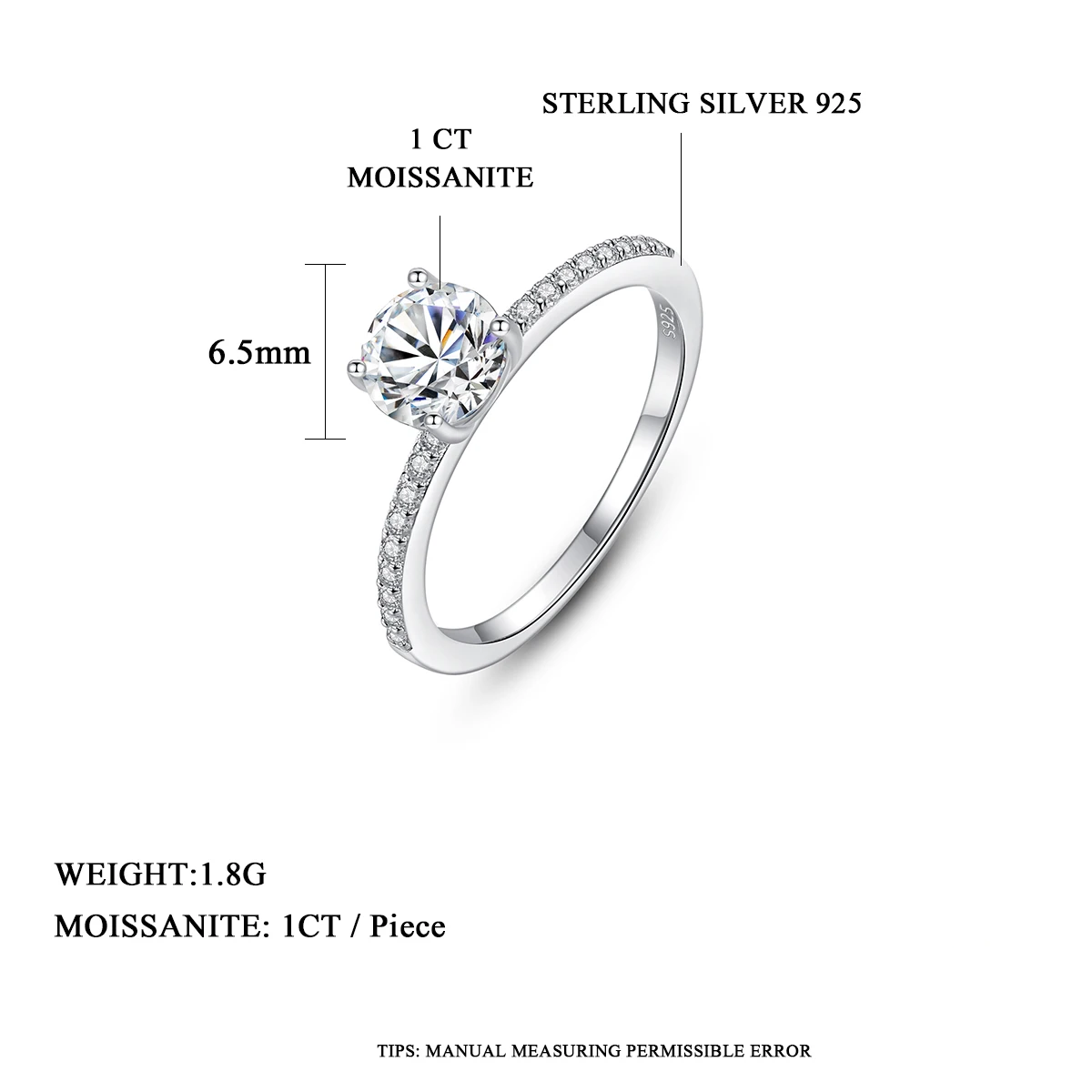 Sisherla | Moissanite Ring