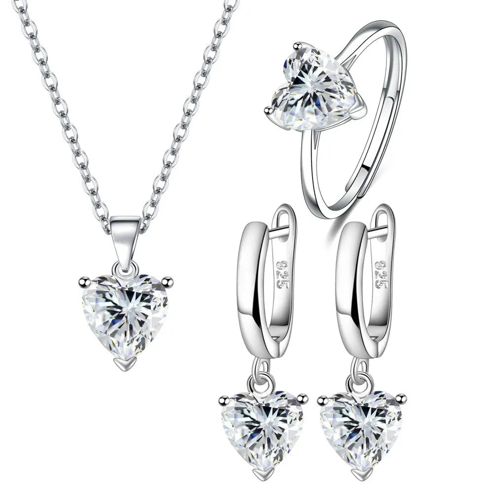 Curtete | Sterling Silver Jewelry Set