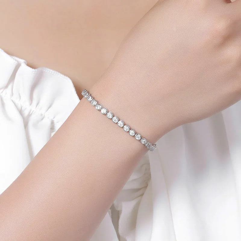 Hurnell | Moissanite Tennis Bracelet